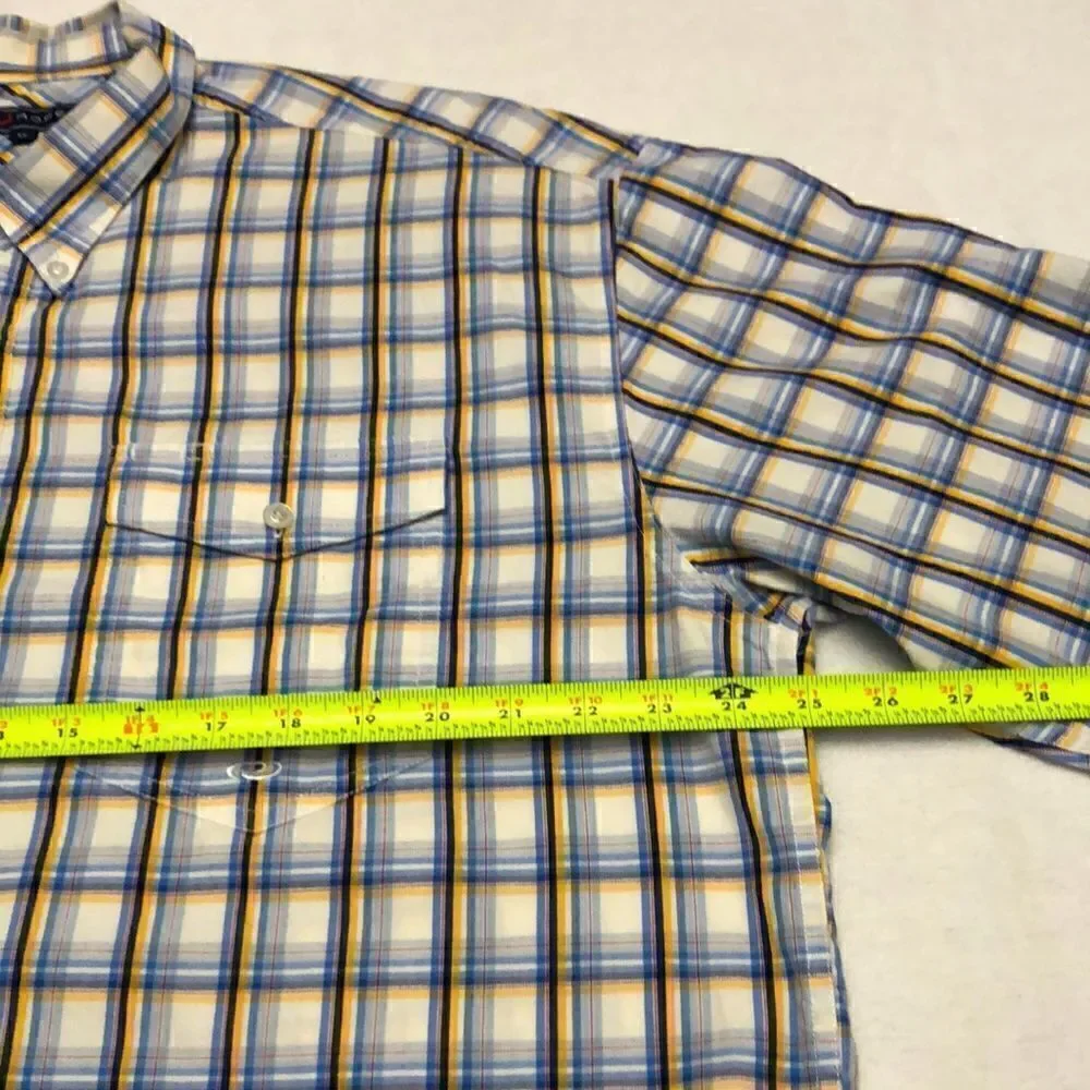 Roper mens plaid button down shirt size XL - Picture 9 of 9